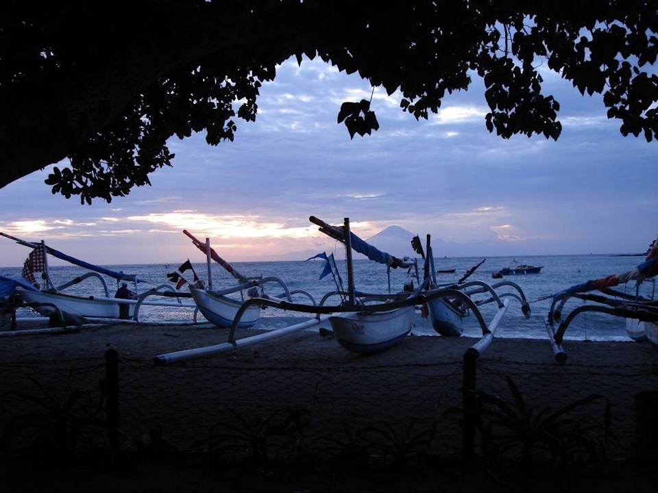 Abend in Indonesien Lombok Resort Senggigibeach Kila Senggigi Beach Lombok