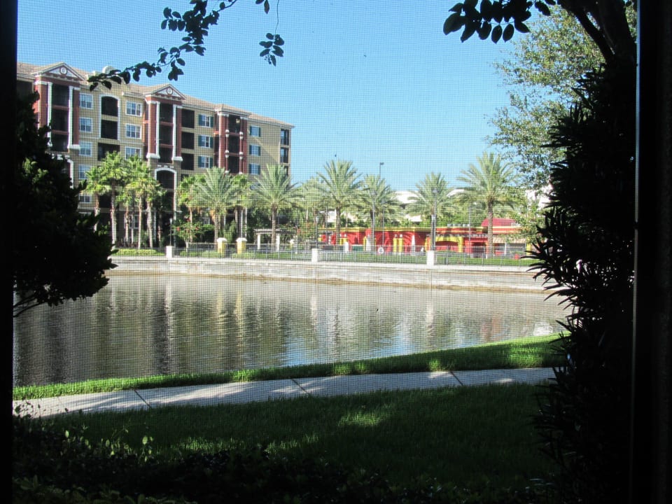 Unser Zimmerausblick Hotel Hilton Grand Vacations Club on International Drive