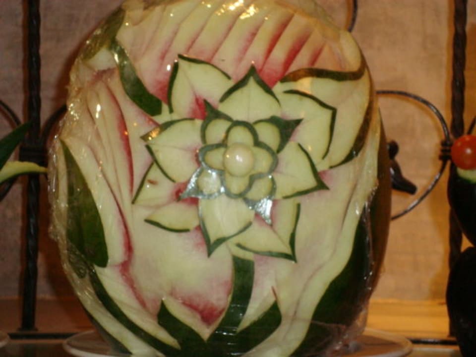 Deko zur Nachspeiße  Pickalbatros Alf Leila Wa Leila Resort - Neverland Hurghada