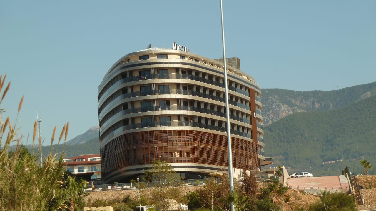 Hotel Michell vom Strand gesehen ! Michell Hotel & Spa