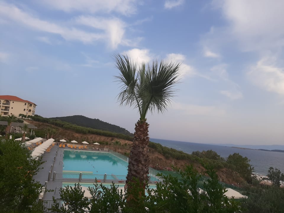 Ausblick Akrathos Beach Hotel