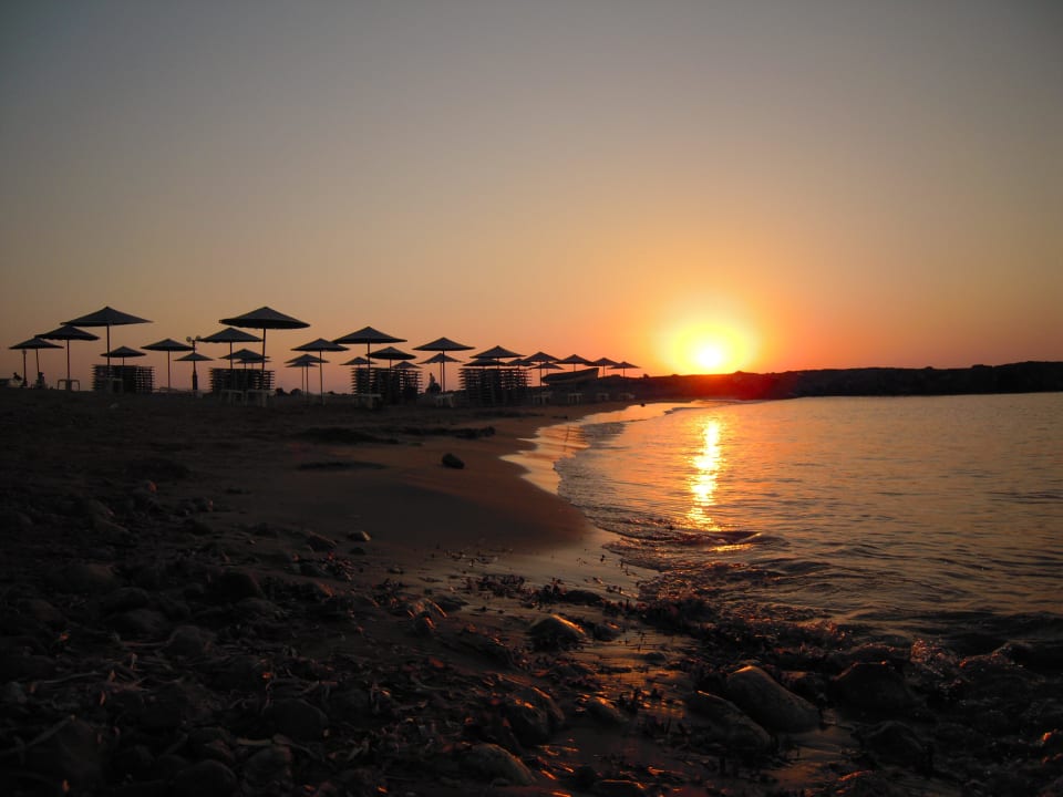 Ausblick auf Hotelstrand Hotel Aphrodite Beach Club
