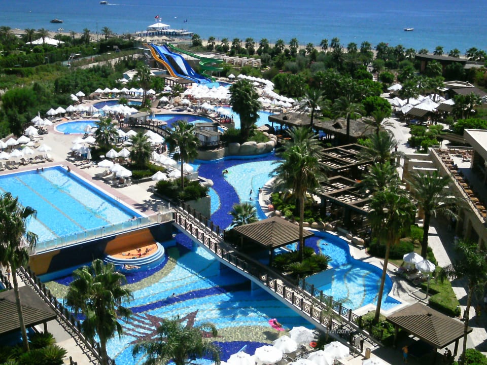 Blick aus dem 6.Stock, der Hammer! Fame Residence Lara & Spa