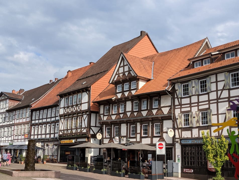 Außenansicht Romantisches Hotel Menzhausen