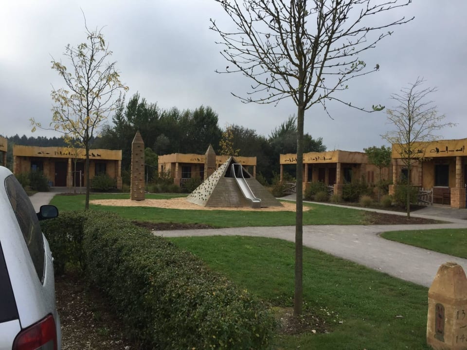 Spielplatz direkt an der Unterbringung LEGOLAND Feriendorf