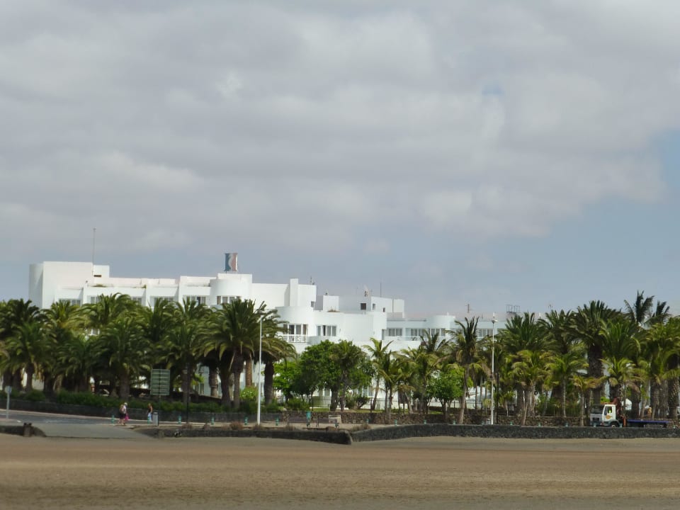 Hotel vom Strand aus Hipotels La Geria