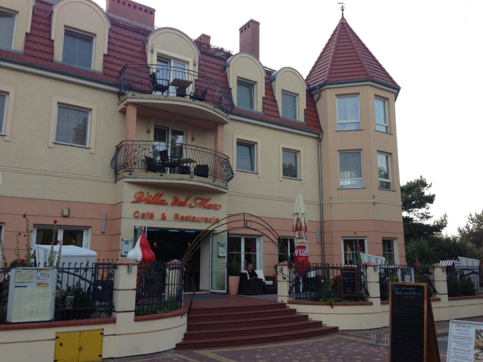 Hotel von vorn Villa del Mar