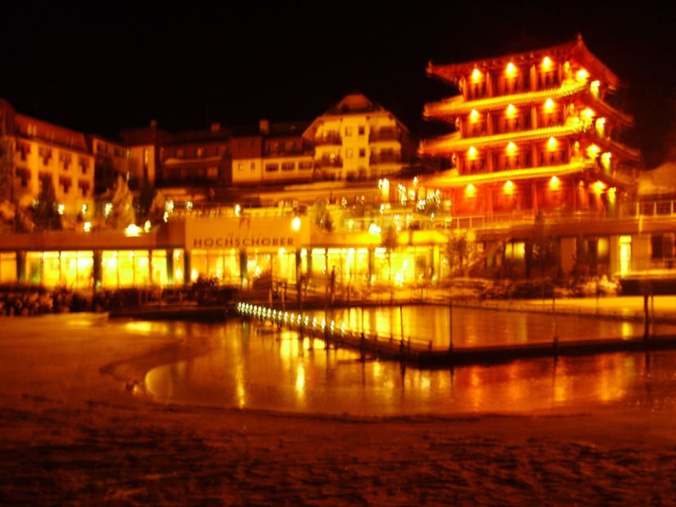 Hochschober Abendstimmung Hotel Hochschober