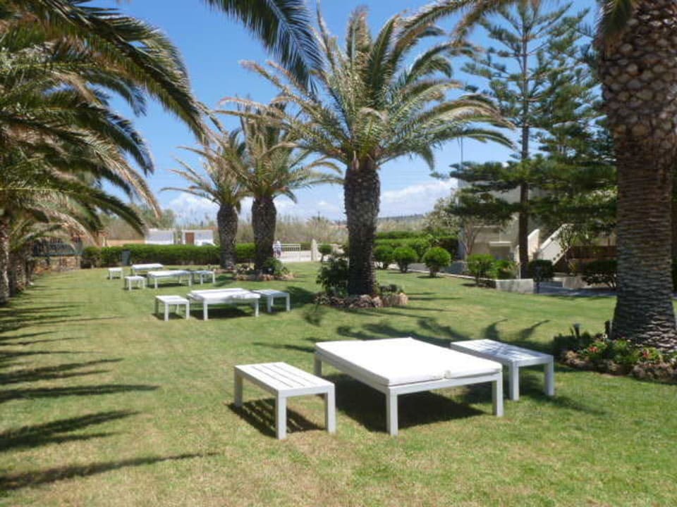 Gartnanlage mit Liegewiese Minos Mare Royal