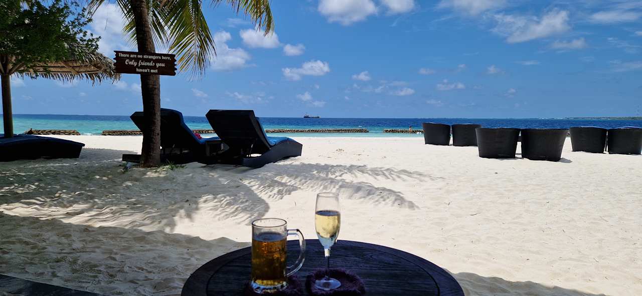 Ausblick Vilamendhoo Island Resort & Spa
