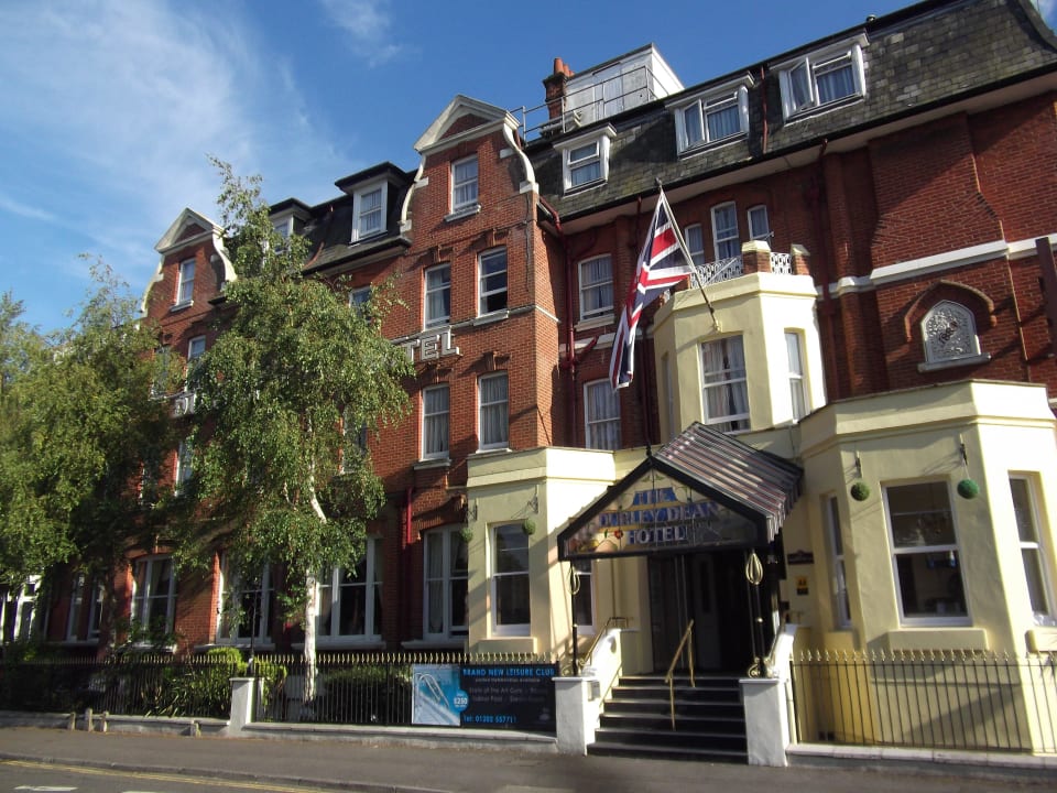 Backsteinbau außen Hotel Durley Dean