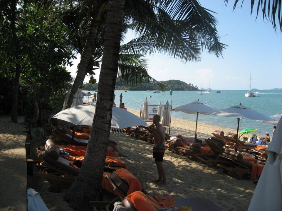 Strandbereich Bandara Resort & Spa Samui