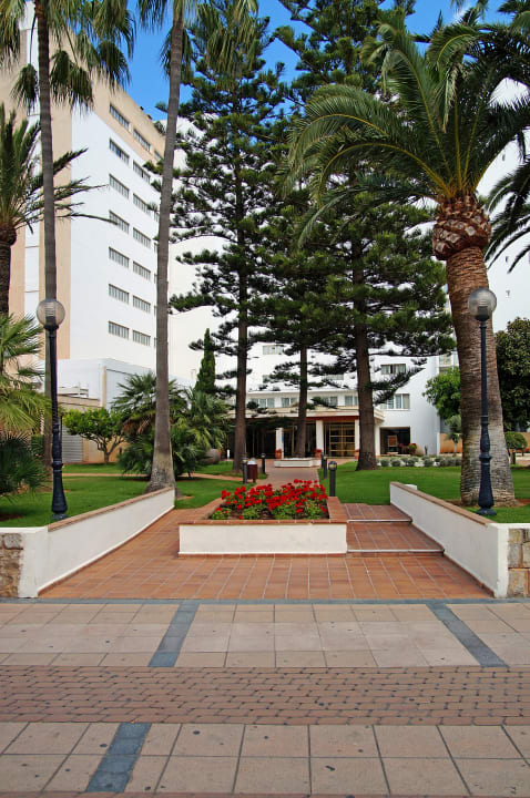 Hotel Landseite - Eingang CM Playa del Moro