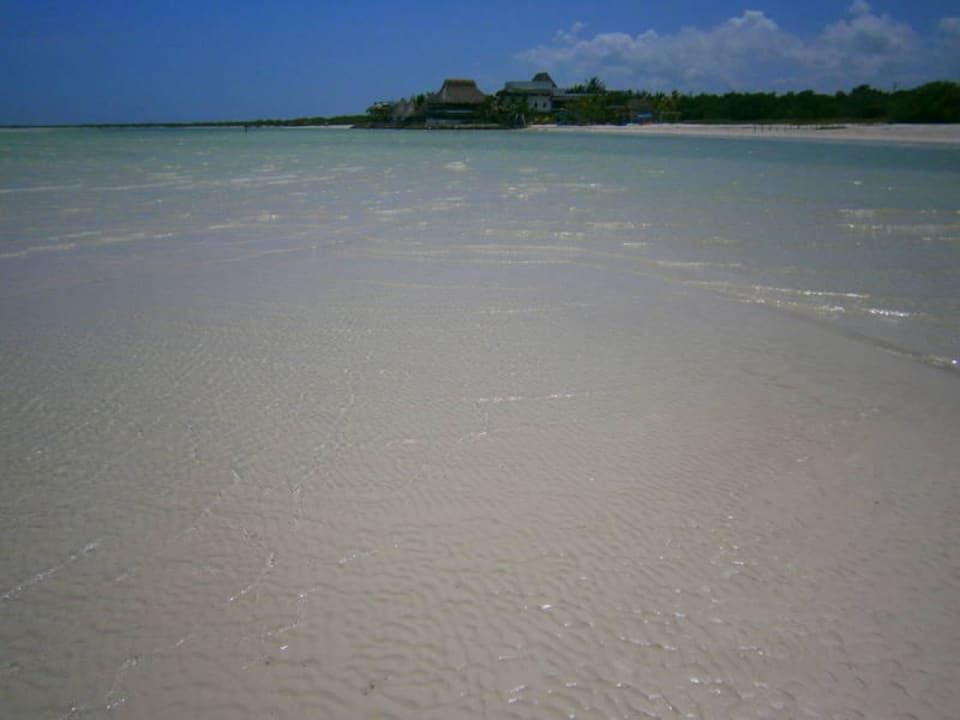 Das klare Wasser wollte man nicht verlassen Hotel Villas Flamingos