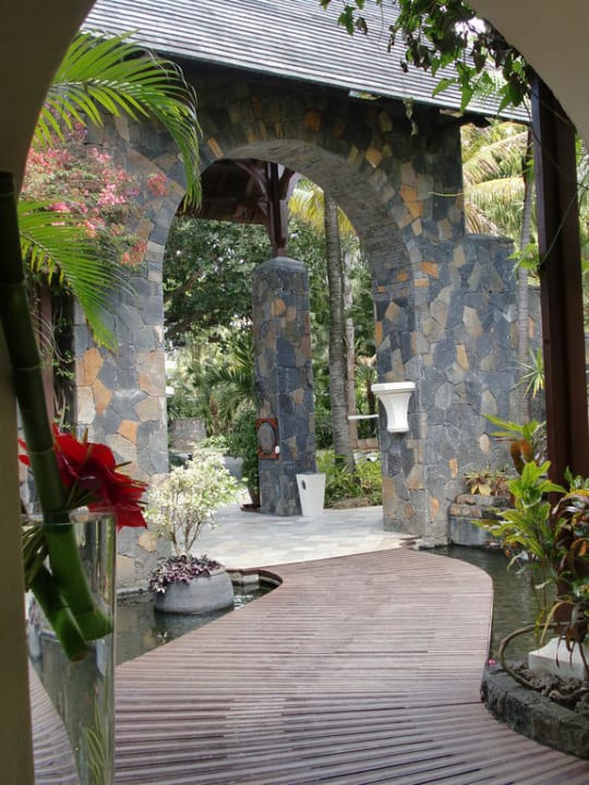 Eingangsbereich Shangri-La Le Touessrok Mauritius
