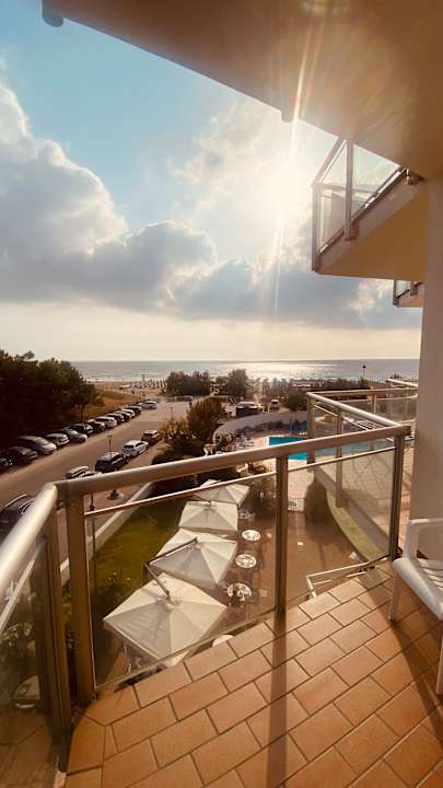 Ausblick Hotel Bellevue Beach
