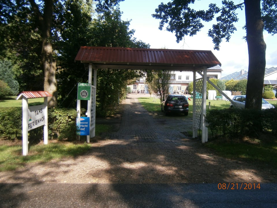 Zufahrt zum Ferienhof Ferienhof Tams