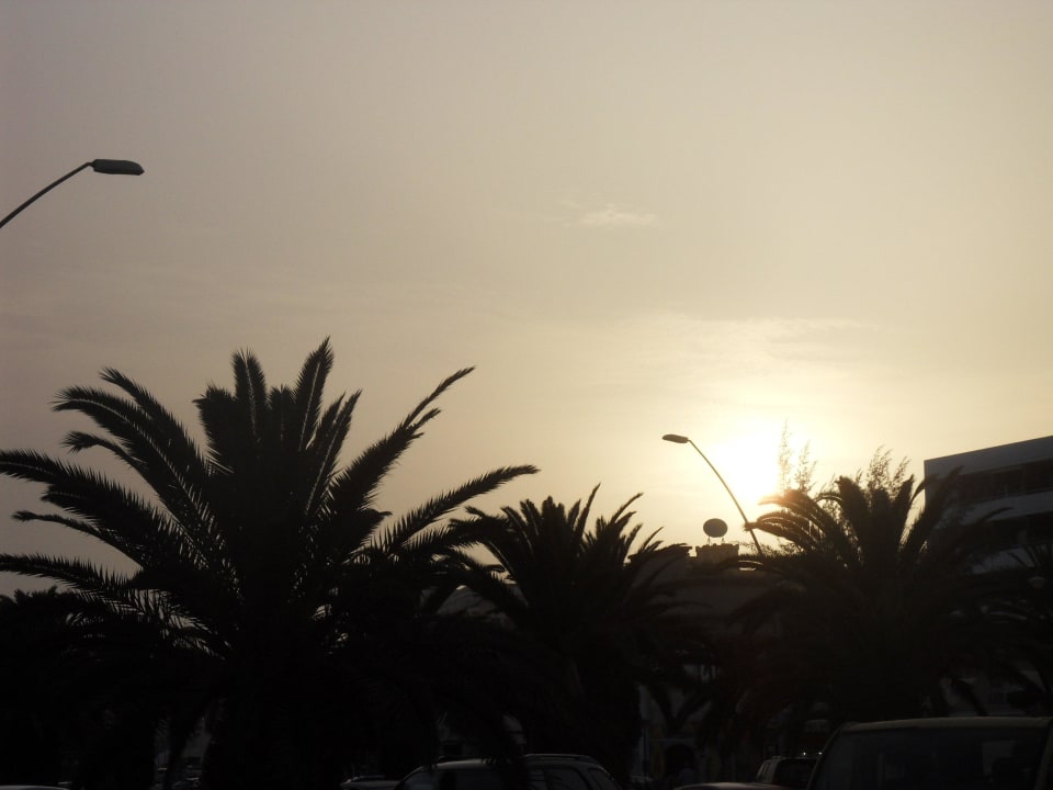 Sonnenuntergang beim Hotel IFA Altamarena by Lopesan Hotels