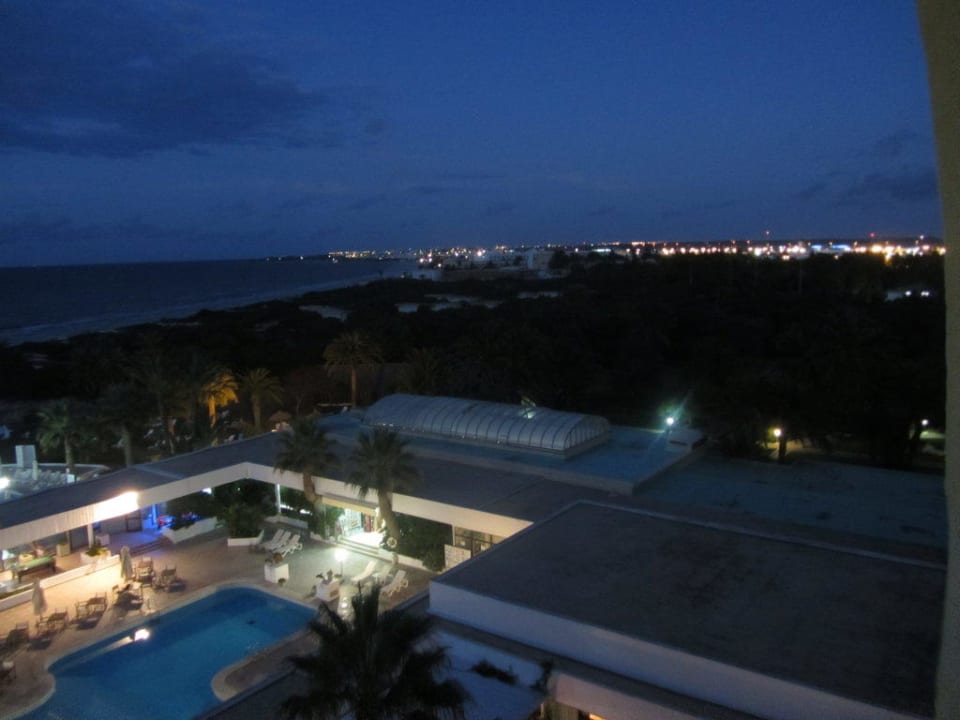 Ausblick bei Nacht Calimera One Resort Jockey