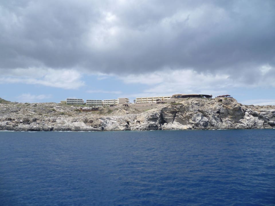 Vom Boot aus Hotel Kalithea Horizon Royal