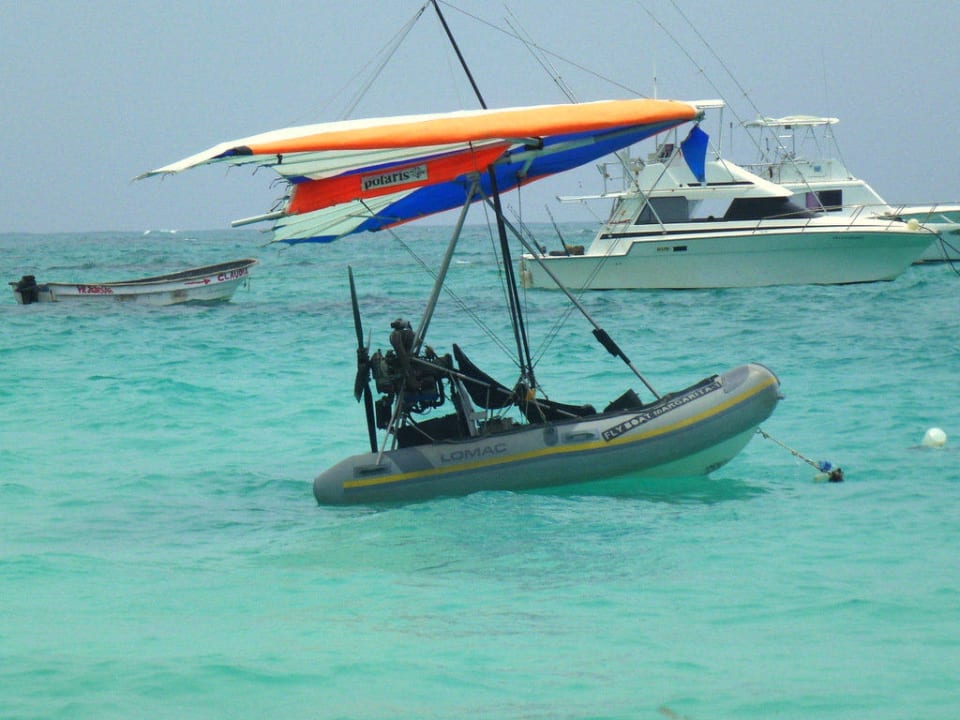 Motorsegler 70 US$ / 10-12 Min. TRS Turquesa Hotel - Adults only