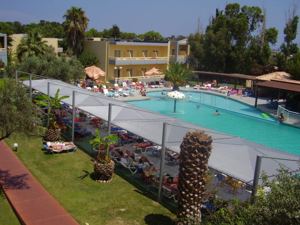 Blick vom Balkon Hotel Golden Odyssey