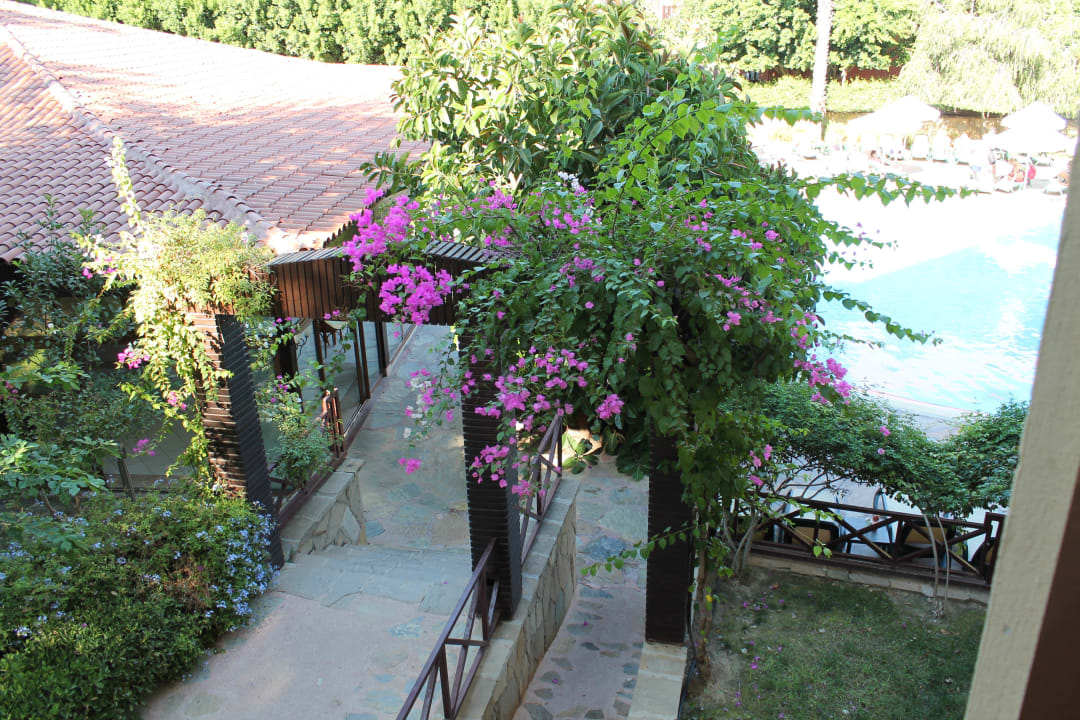 Blick aus Haus 6 Alba Resort Hotel