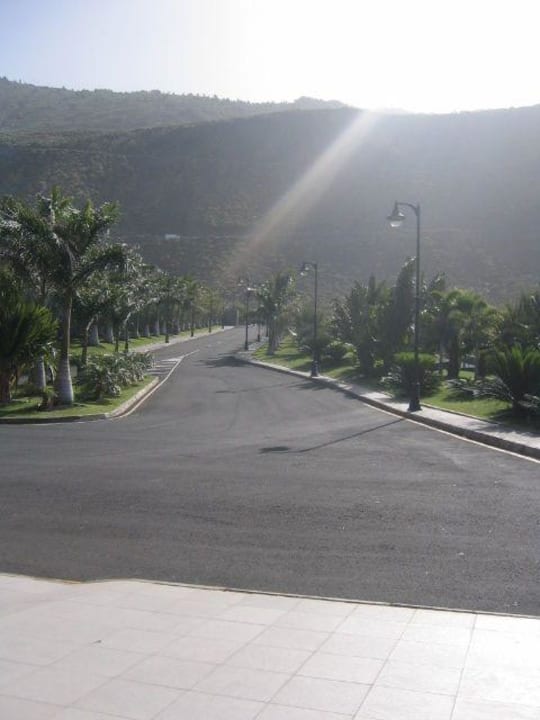 Vor dem Hotel La Palma Princess