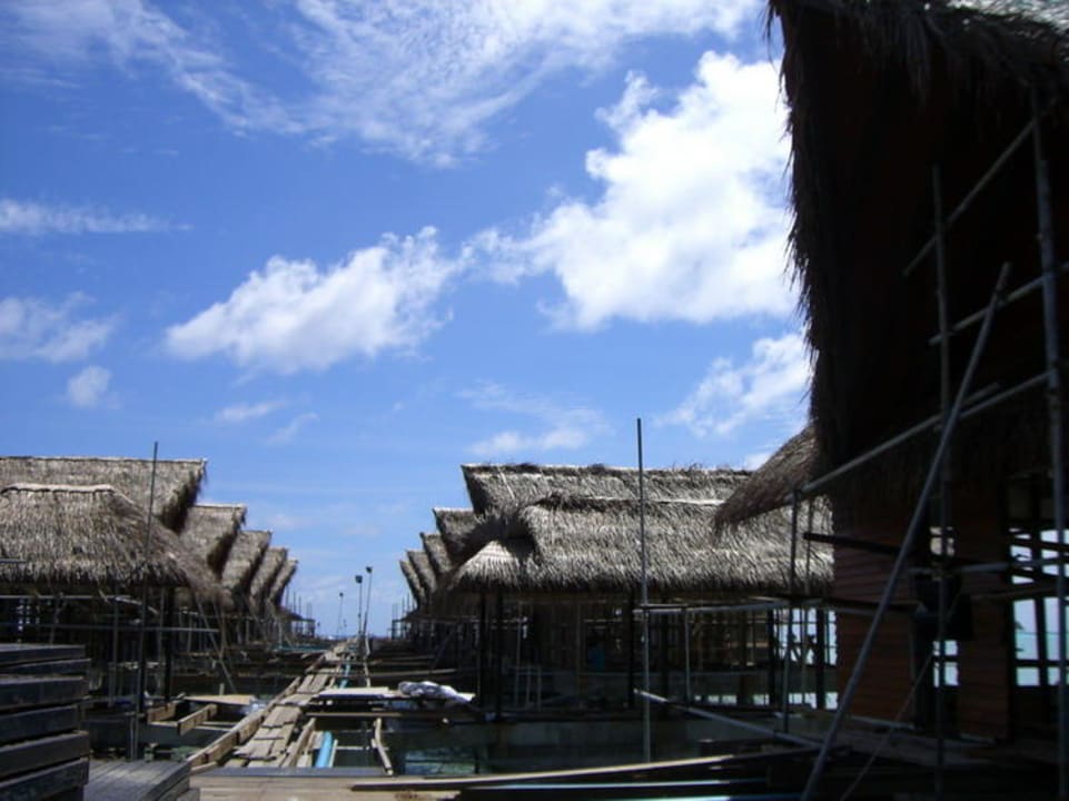 Baustelle Wasserbungis Adaaran Select Hudhuran Fushi - Premium All Inclusive