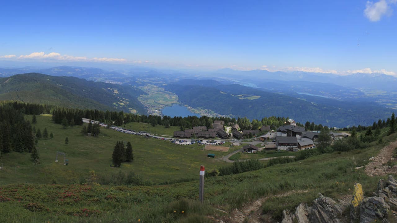 Panorama über dem Resort Mountain Resort Feuerberg