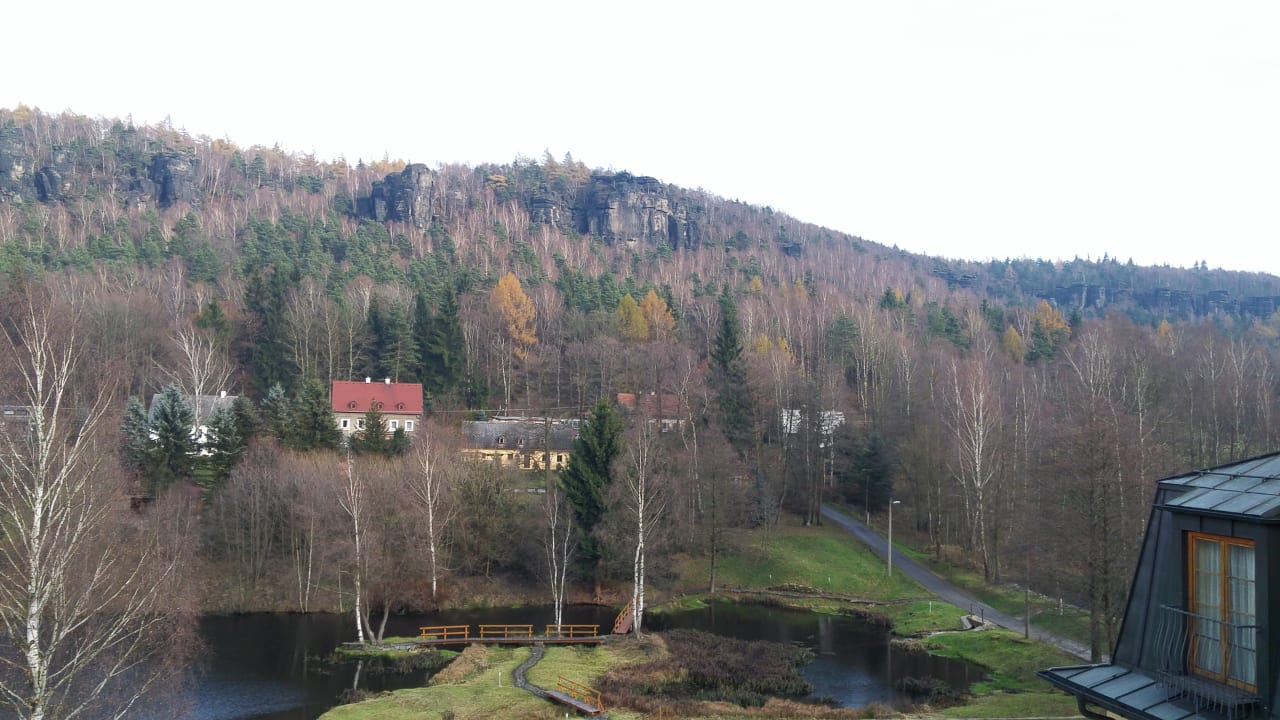 Ausblick Hotel Ostrov