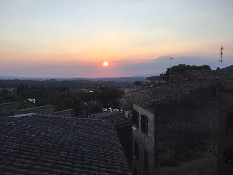 Blick vom Zimmer UNAHOTELS Palazzo Mannaioni Toscana