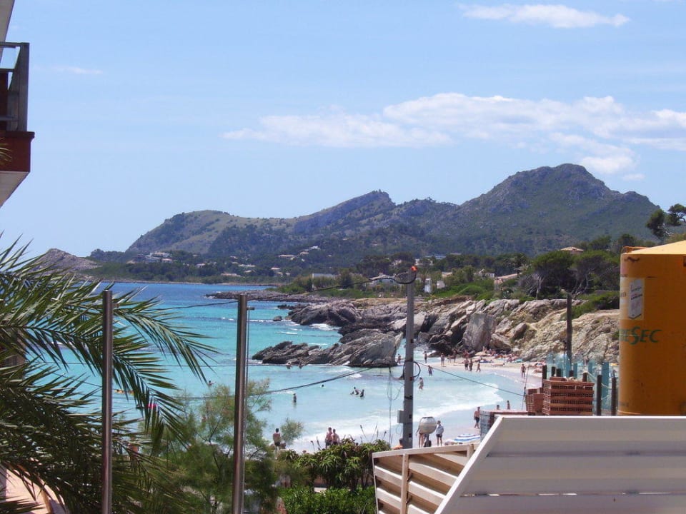 Ausblick vom Balkon Hotel Clumba