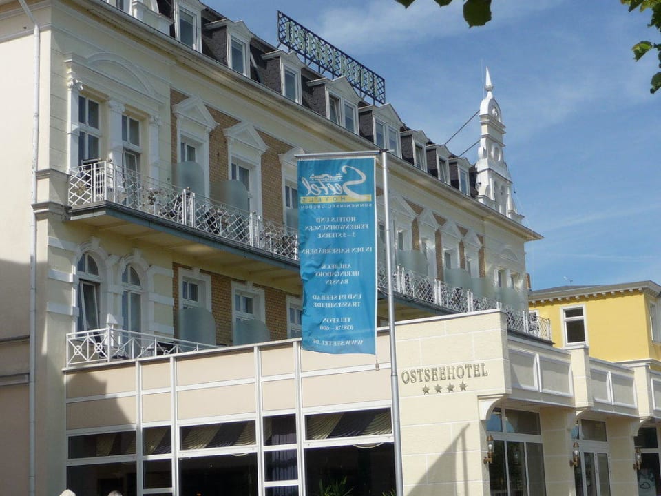 Seitenansicht Hotel SEETELHOTEL Ostseehotel Ahlbeck
