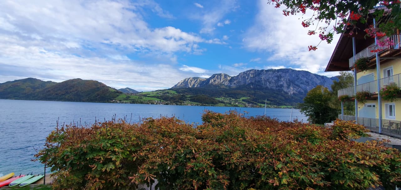 Ausblick Hotel Stadler am Attersee
