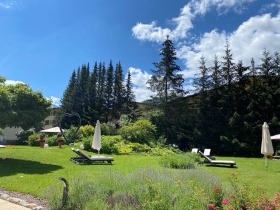 Gartenanlage Hotel Bismarck