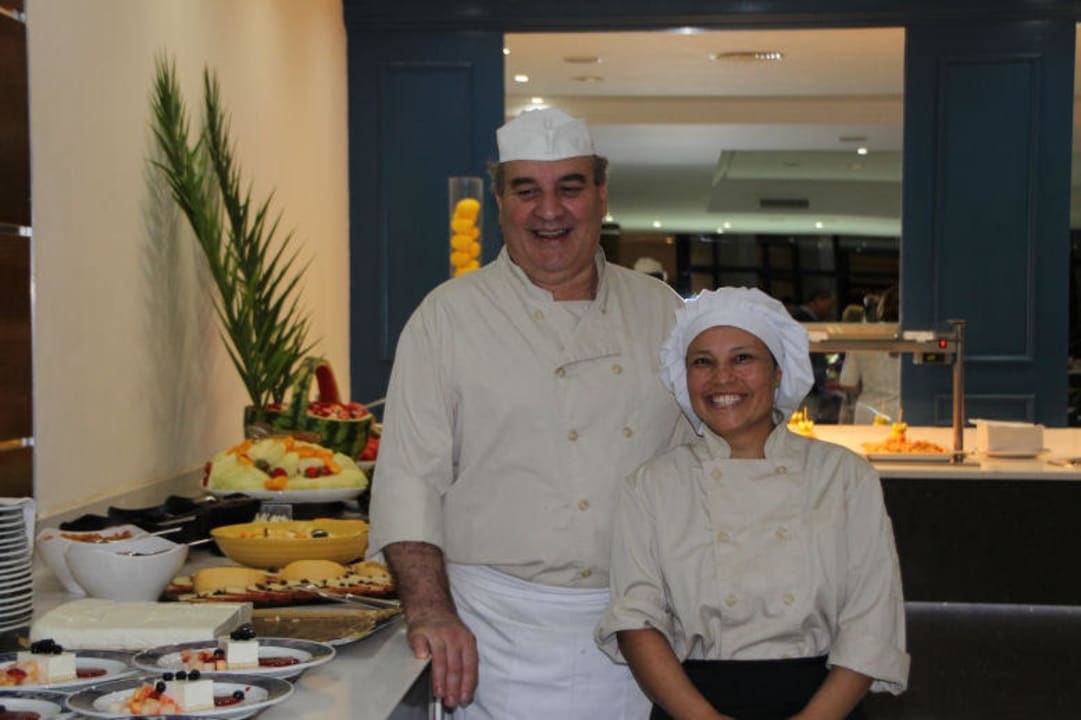 Sehr engagiertes Küchenteam Hotel Serrano Palace