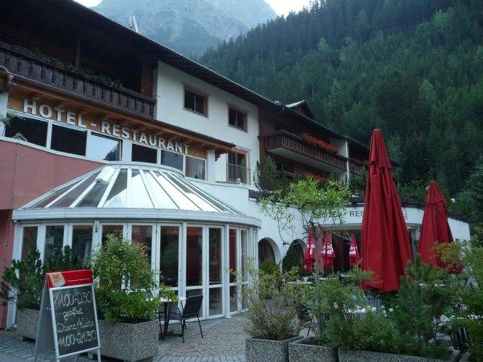 Kiwi-bar en terras Hotel Kirchenwirt