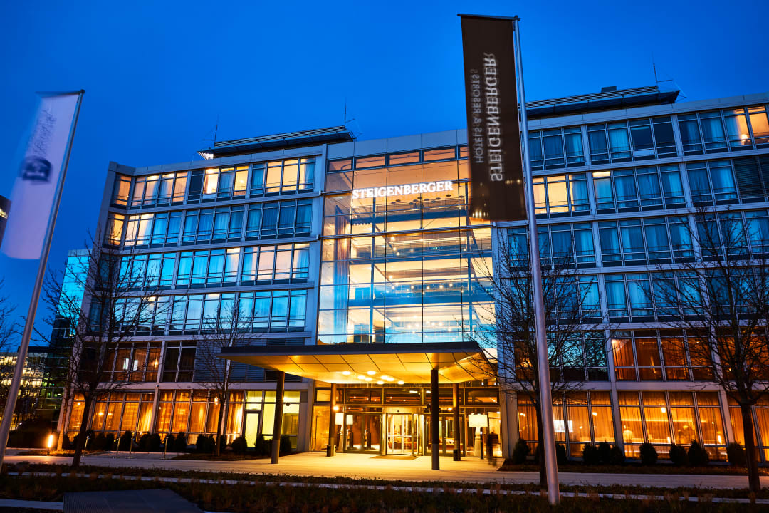 Außenansicht Steigenberger Hotel München