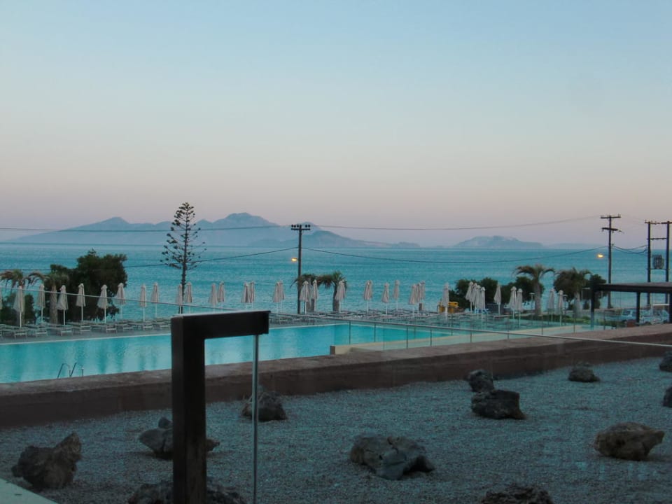 Ausblick vom Italienischen Restaurant Atlantica Mikri Poli Kos