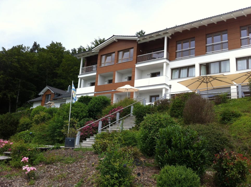 Nocheinmal vom Parkplatz aus Thula Wellnesshotel Bayerischer Wald