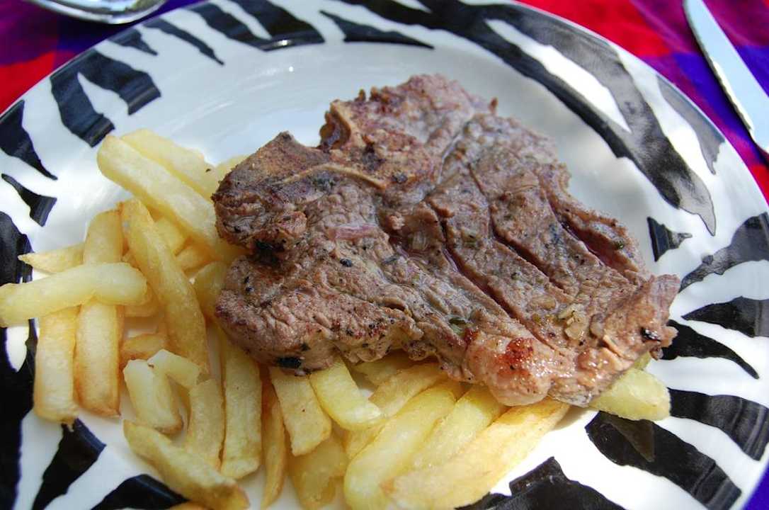 Mittagessen! Royal Mara Safari Lodge