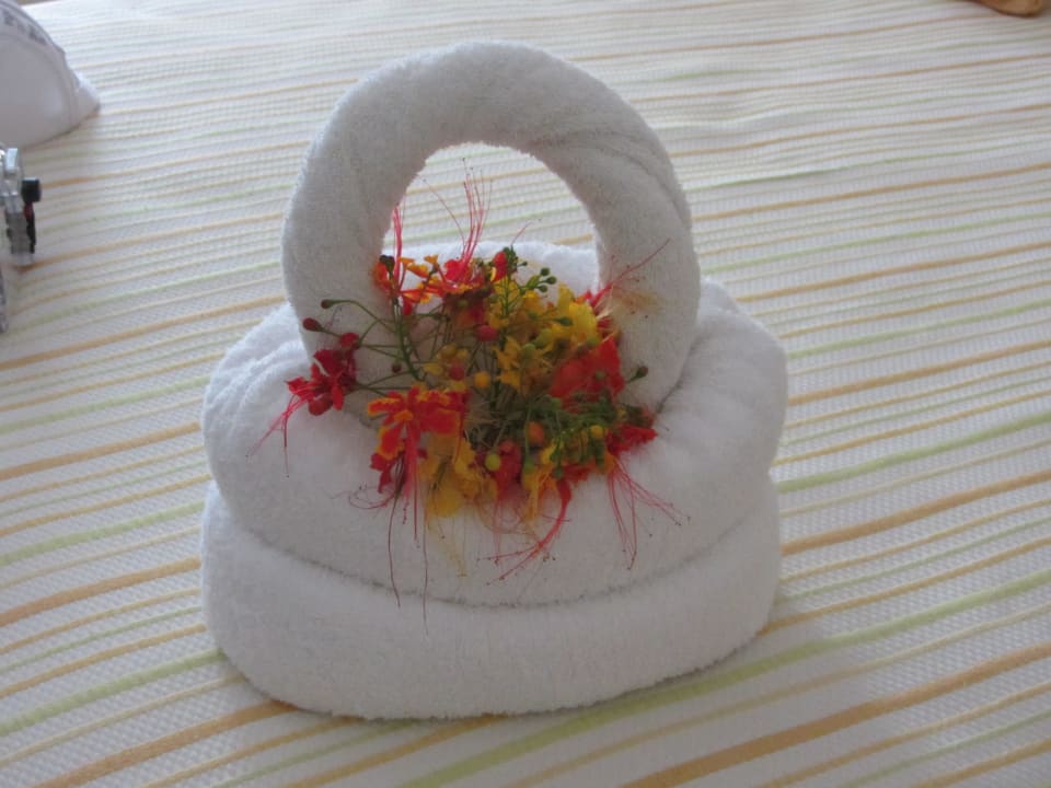 Immer neue Handtuch Motive Dreams La Romana Resort & Spa