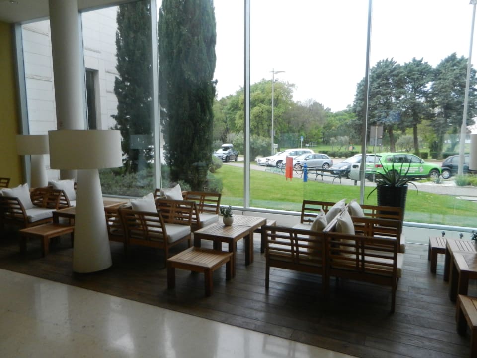 Vor dem Buffetrestaurant Garden Istra Plava Laguna - Hotel & Residence