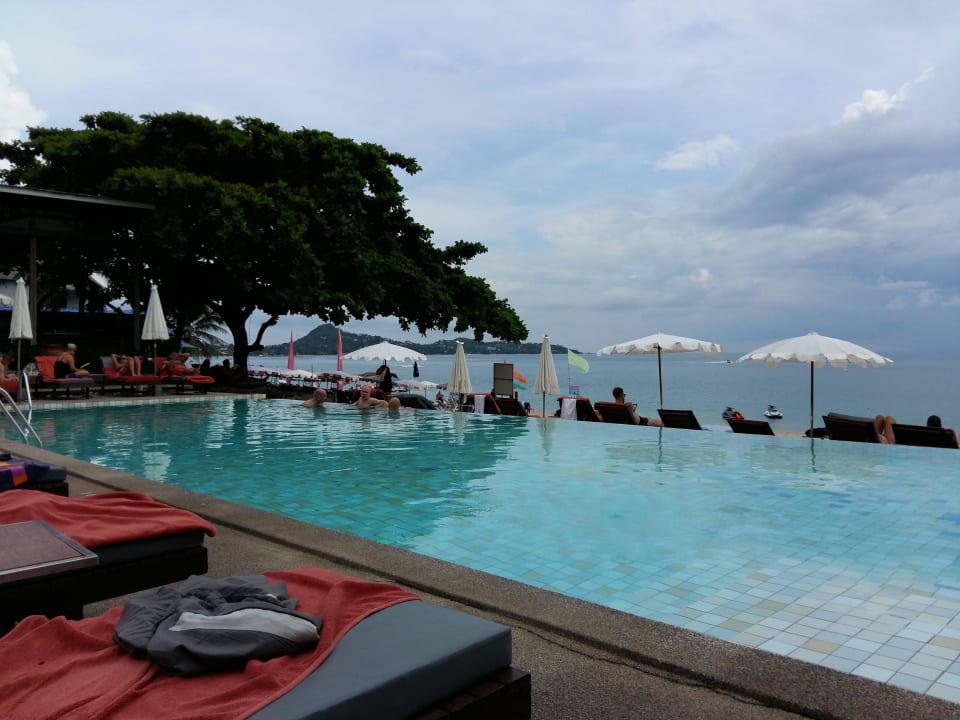Aussicht vom Pool Lamai Wanta Beach Resort