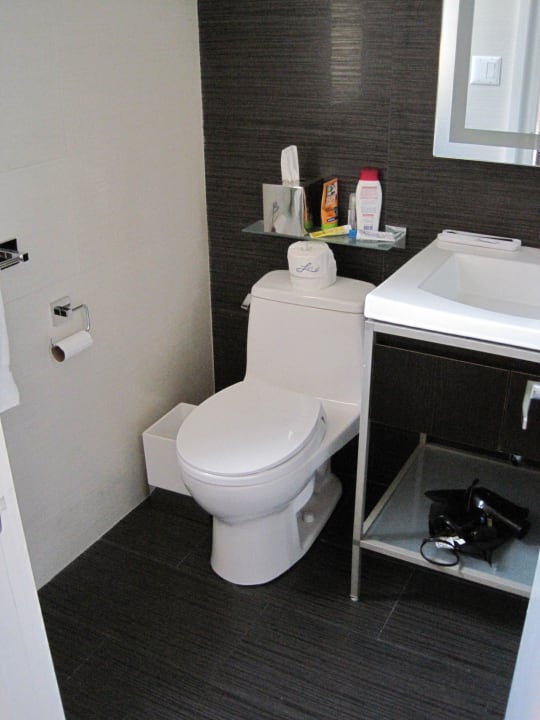 Bad: WC und Waschtisch Ameritania