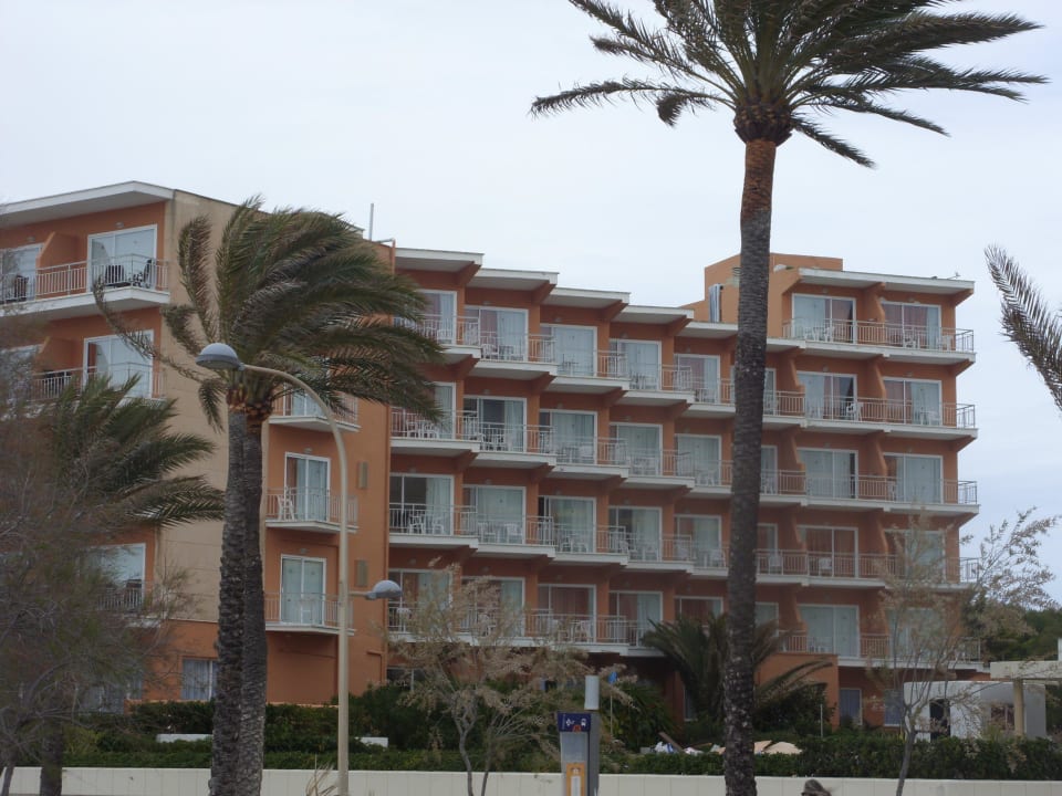 Blick zu unserem Zimmer HSM Golden Playa