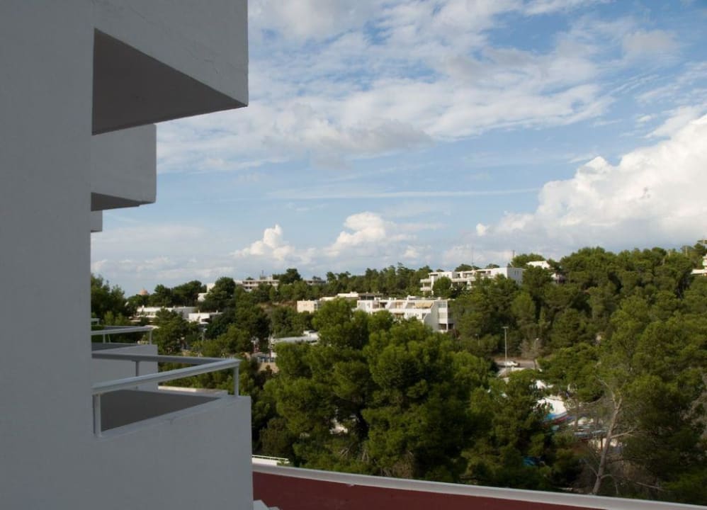 Aussicht Balkon Eingangsseite Hotel El Greco Sandos El Greco Beach Hotel 16+