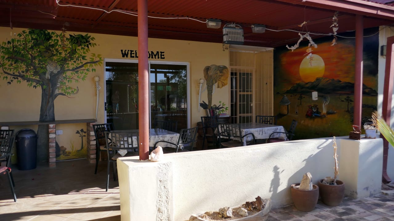 Lobby Petra's Gaestehaus