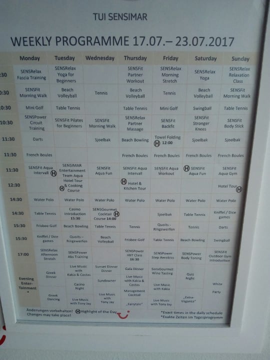 Sonstiges TUI BLUE Oceanis Beach and Spa Resort